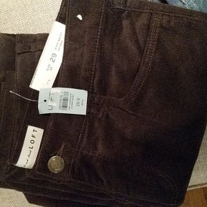 Loft corduroy pants